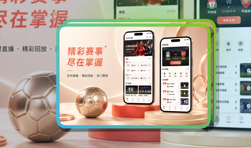 体育APP移动端展示